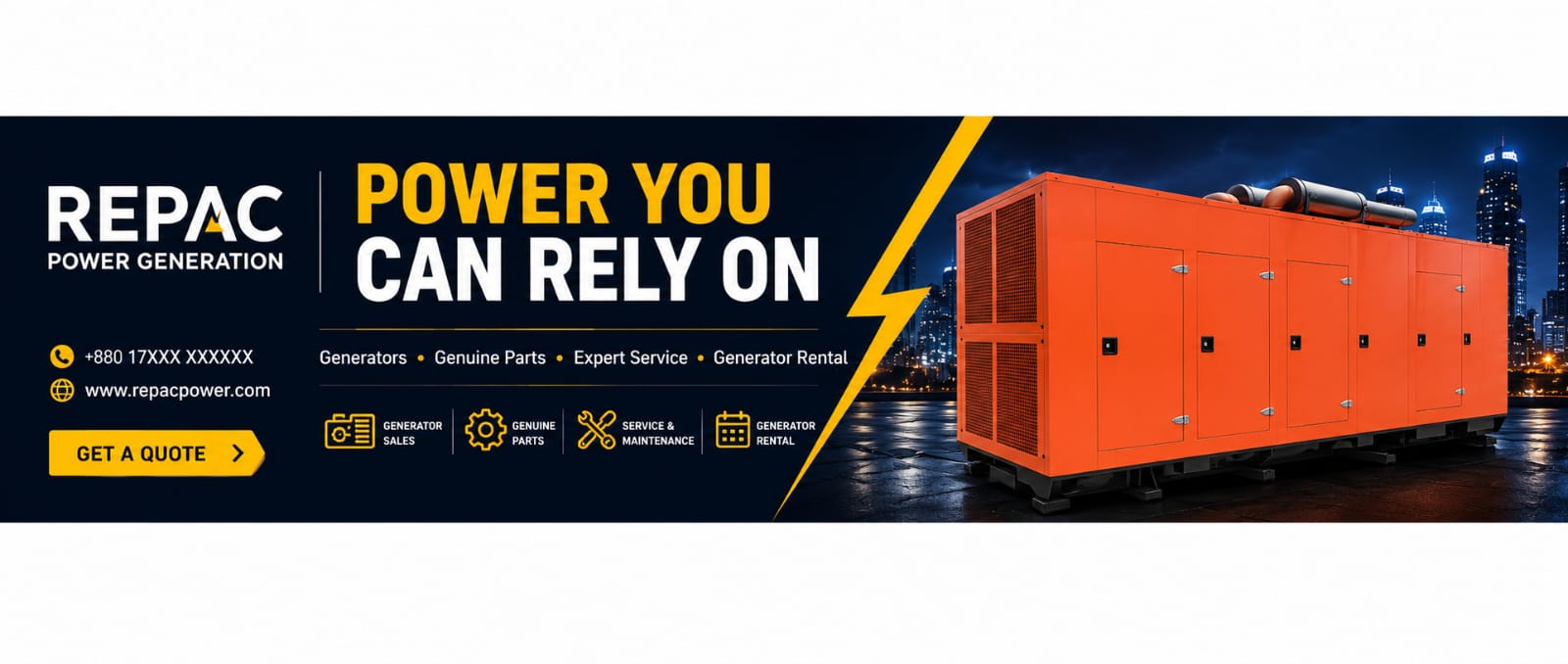 REPAC POWER GENERATION promo